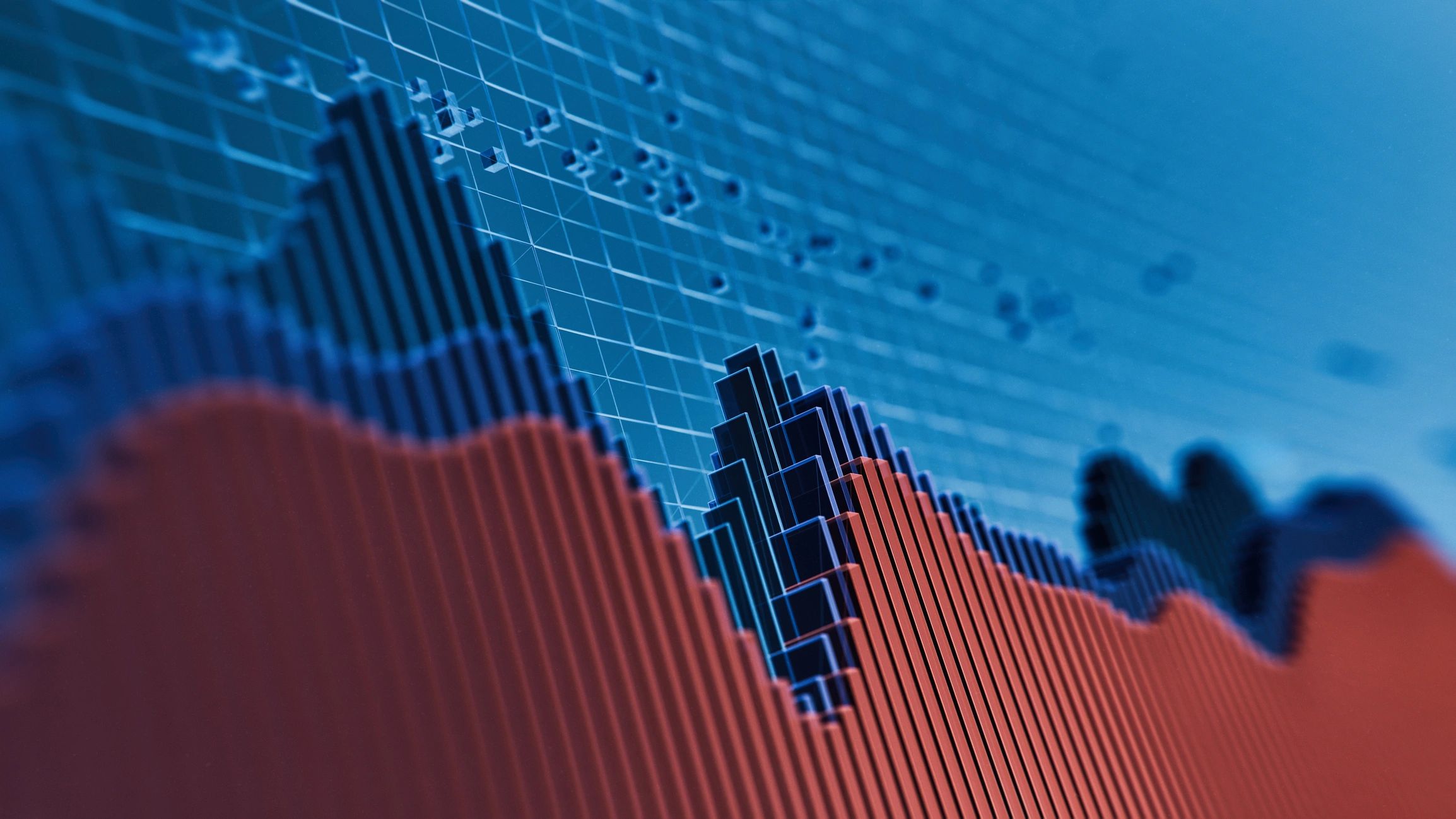Financial analysis dashboard representing clinical trial budget modelling